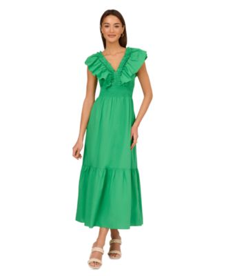 Adrianna - Women's Ruffled Maxi Dress