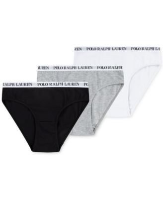 Polo Ralph Lauren - Big Girls Bikini Briefs, Pack of 3