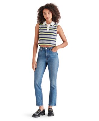 Steve Madden - Women's Ryland Cropped Rugby Top