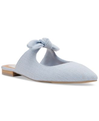 DV Dolce Vita - Women's Christian Bow Knot Mule Slide Flats