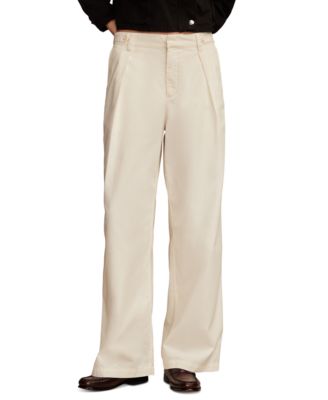 Lucky Brand - Women's Wide-Leg Pleated-Waist Pants