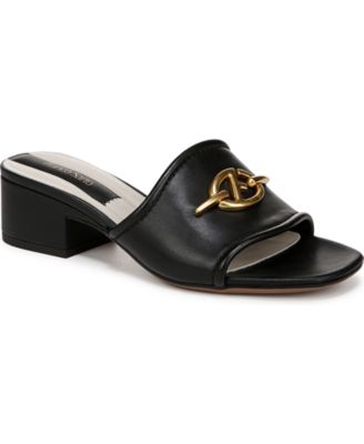 Franco Sarto - Noreen 2 Open Square Toe Block Heel Slide Sandals