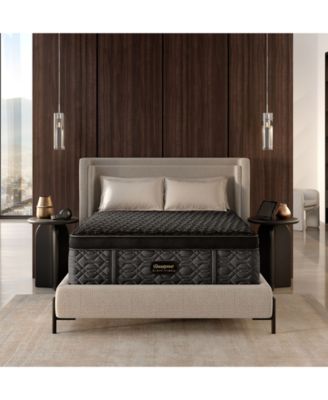 Beautyrest - Black Hybrid Series Four 16" Plush Apex Pillow Top Mattress - Queen
