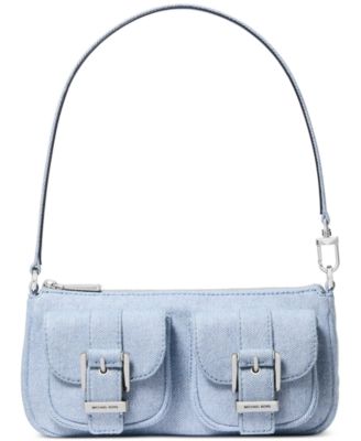 Michael Kors - Zoe Small Denim Convertible Pouchette