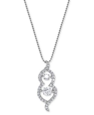 Macy's - Diamond Pendant Necklace (1/2 ct. t.w.) in 14k White Gold
