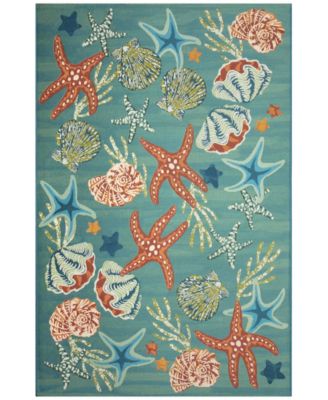 Liora Manne' - Marina Starfish Song Rug Collection