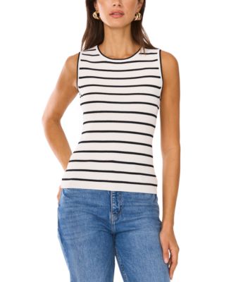 Vince Camuto - Women's Striped Tank Top