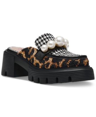 Betsey Johnson - Women's Haizel Loafer Platform Mules