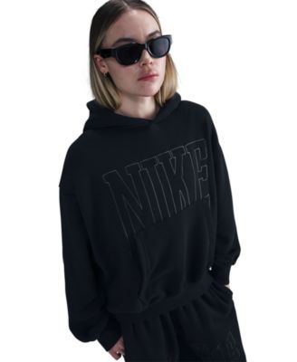 Nike - Women's Oversized French Terry Pullover Hoodie