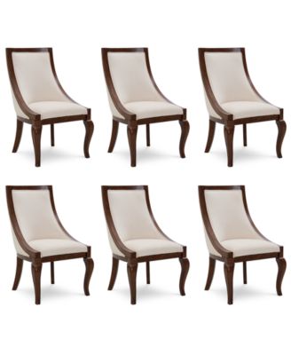 Furniture - Nelman 6-Pc. Dining Host Chair Set, Created for Macy's