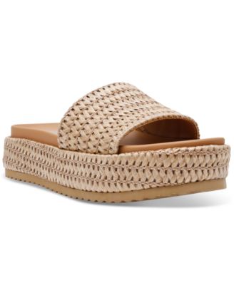 DV Dolce Vita - Women's Scottie Raffia Flatform Sandals