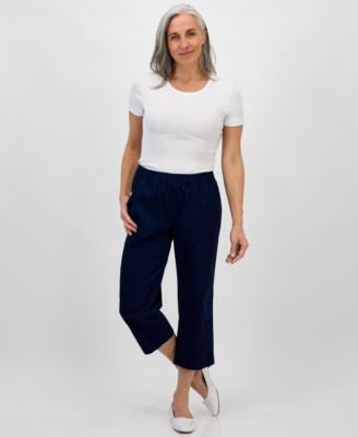 Style & Co - Women's Mid-Rise Pull-On Capri Pants