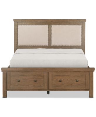 Furniture - Alverton California King Upholstered Storage Bed
