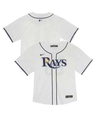 Nike - Big Boys and GIrls White Tampa Bay Rays Home Game Jersey