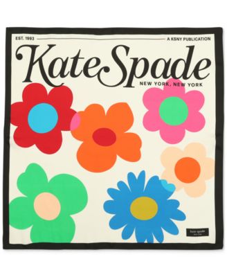 kate spade new york - Magazine Bandana Silk Scarf
