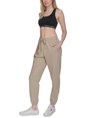 Calvin Klein - Women's High-Waist Fleece Pants