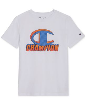 Champion - Big Boys Logo Graphic Short-Sleeve T-Shirt