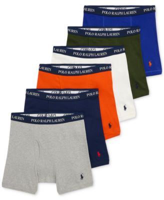 Polo Ralph Lauren - Men's 6-Pk. Classic-Fit Boxer Briefs