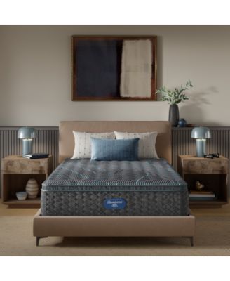 Beautyrest - Level Two 14.75" Medium Firm Pillow Top Mattress - King
