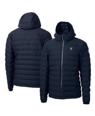 Cutter & Buck - Men's Navy Navy Midshipmen Mission Ridge Eco Insulated Puffer Full-Zip Jacket