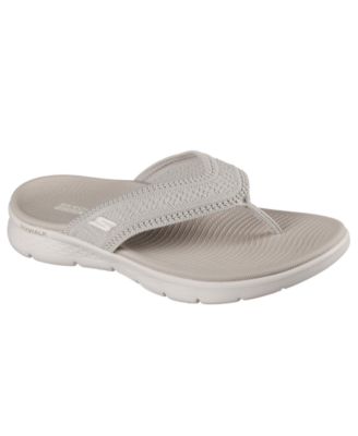 Skechers - Women’s Go Walk Flex Flip-Flop Thong Sandals from Finish Line