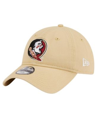 New Era - Big Boys and Girls Gold Florida State Seminoles Logo 9TWENTY Adjustable Hat