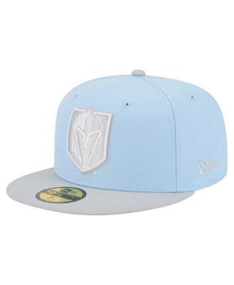 New Era - Men's Light Blue/Gray Vegas Golden Knights Color Pack Two-Tone 59FIFTY Fitted Hat