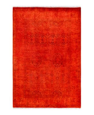 ADORN HAND WOVEN RUGS - Fine Vibrance M1437 4'1''x6' Area Rug