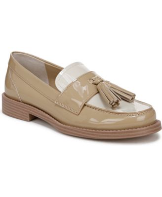 Franco Sarto - Women's Lucia Round Toe Low Profile Tassel Loafers