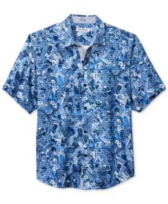 Tommy Bahama - Men's Island Mixer Short Sleeve Button-Front Product Print Shirt