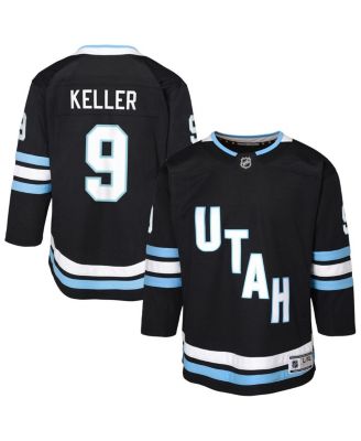 Outerstuff - Big Boys and Girls Clayton Keller Black Utah Hockey Club Home Premier Player Jersey