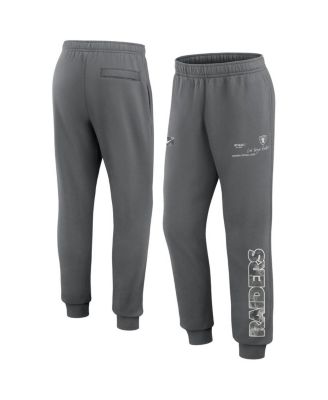 Nike - Men's Gray Las Vegas Raiders Club Fleece Jogger Pants