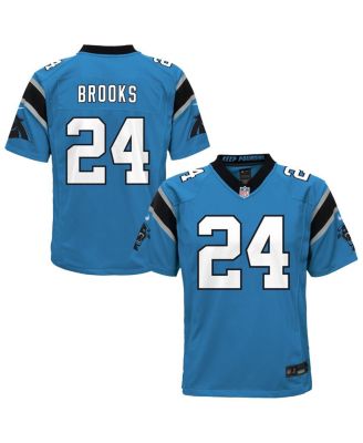 Nike - Big Boys and Girls Jonathon Brooks Blue Carolina Panthers Alternate Game Jersey