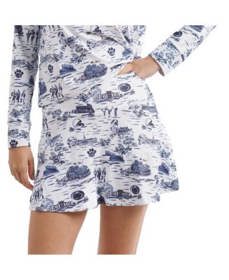 Smith & Quinn - Women's White/Navy Penn State Nittany Lions Tailgate Collection Molly Skort