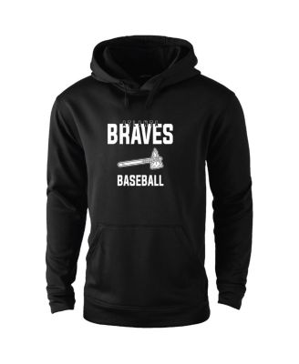 Dunbrooke - Men's Black Atlanta Braves Champion Pullover Hoodie