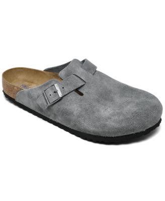 Birkenstock - Men's Boston Soft Footbed Clogs from Finish Line