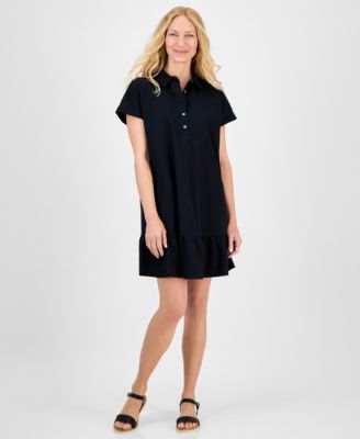 Style & Co - Petite Cotton Shirtdress, Exclusively at Macy's