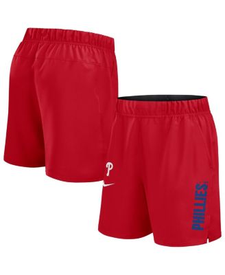 Nike - Men's Red Philadelphia Phillies Woven Victory Performance Shorts