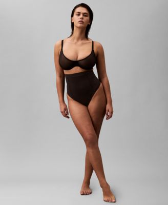 Calvin Klein - Women's Secure Sculpt Thong Shaping Underwear