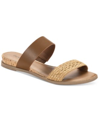 Macy's - Women's Elliee Flat Woven Sandals