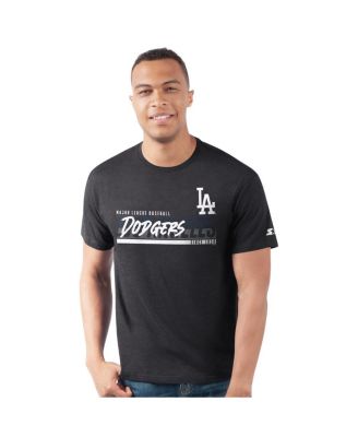 Starter - Men's Black Los Angeles Dodgers Prime Time Team T-Shirt