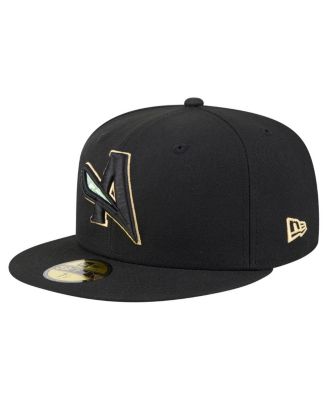 New Era - Men's Black Augusta GreenJackets Authentic Collection 59FIFTY Fitted Hat