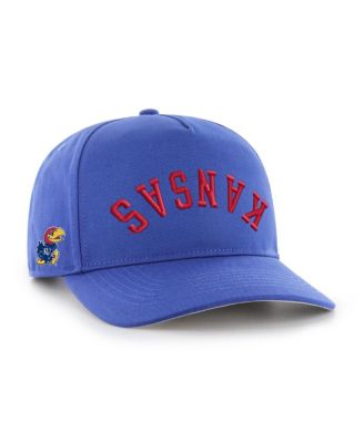 '47 Brand - Men's Royal Kansas Jayhawks Flip Script Hitch Adjustable Hat