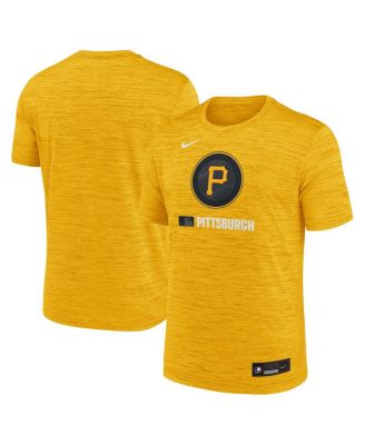 Nike - Men's Gold Pittsburgh Pirates 2025 City Connect Authentic Collection Velocity Performance T-Shirt