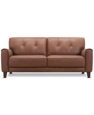 Furniture - Ashlinn 82" 2 Seat Leather Sofa