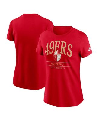 Nike - Women's Scarlet San Francisco 49ers Hometown Local Pack T-Shirt