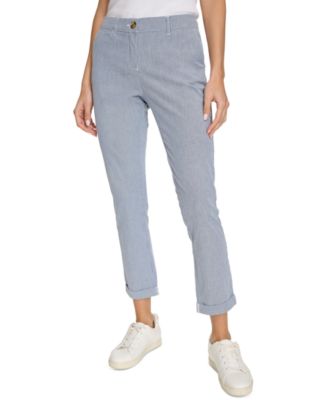 Nautica Jeans - Women's Montauk Chino Mid-Rise Straight-Leg Pants