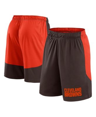 Fanatics - Men's Brown/Red Cleveland Browns Launch Shorts