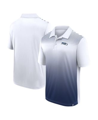 Logo Athletic - Men's White/Navy Seattle Seahawks Sandlot Game Polo