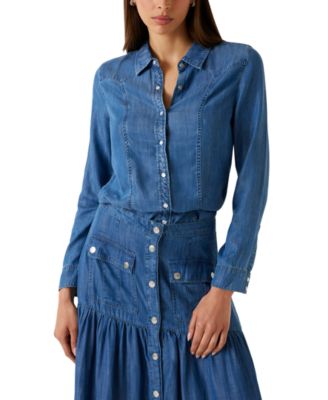 GUESS - Women's Classic Western Shirt